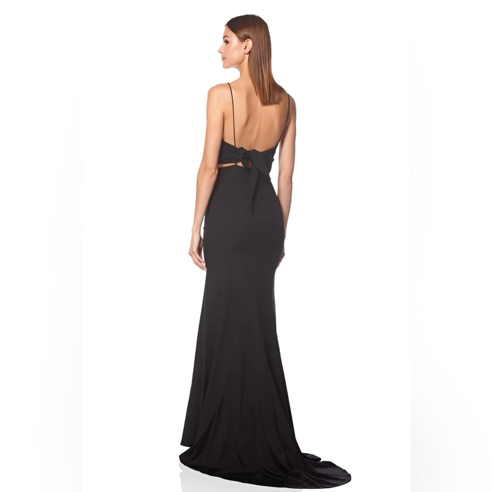 Jemima Square Neck Maxi Dress with Open Back